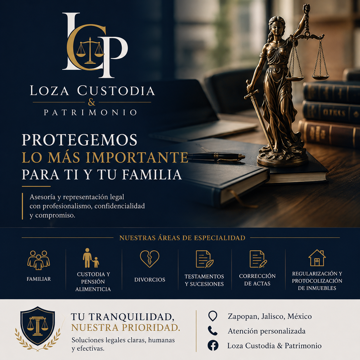 Protegemos tu legado, respaldamos tu tranquilidad.
